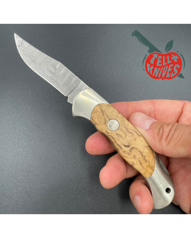 BÖKER Solingen Damast Jahresmesser 1997 limited edition 999pces