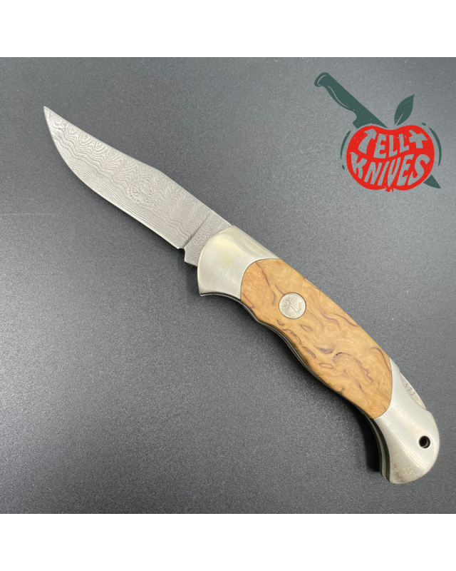 BÖKER Solingen Damast Jahresmesser 1997 limited edition 999pces