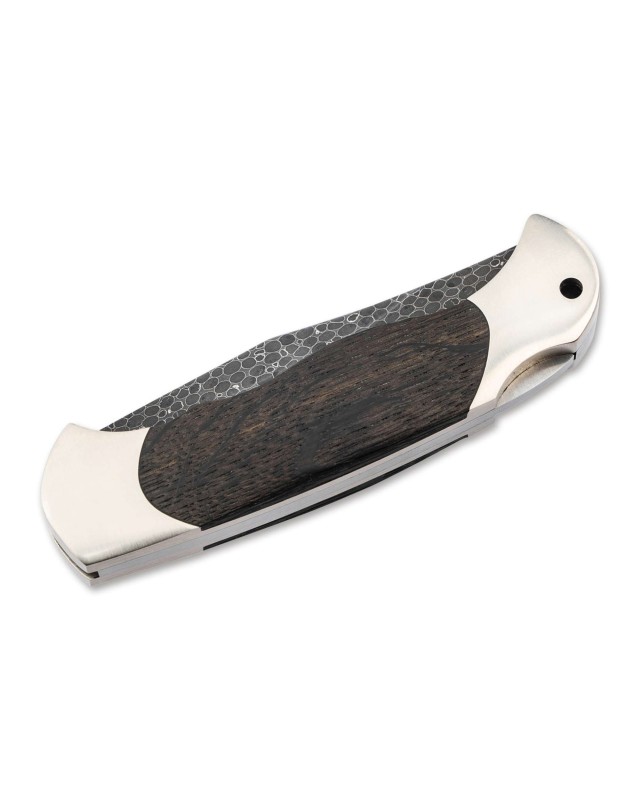 Böker Scout Damascus Blade Bog Oak handle Limited Edition 199pces
