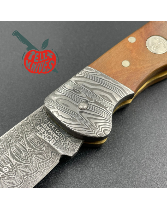 BÖKER Solingen Damast Jahresmesser 2005 limited edition 999pces