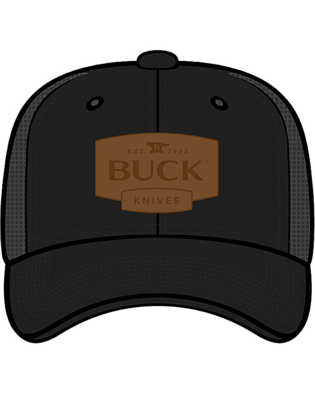 Mesh Snapback Hat Blk