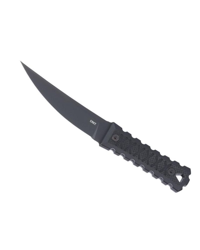 CRKT HZ4 Fixed Blade CR2924 SK5 Steel Black G10 Handle Williams Design.