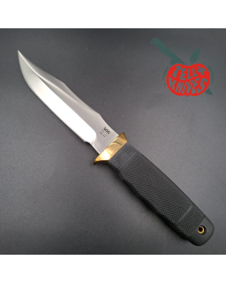 SOG Tech I 1986-88 SEKI JAPAN SK5 carbon steel blade satin finish brass guard Kraton handle Cordura sheath