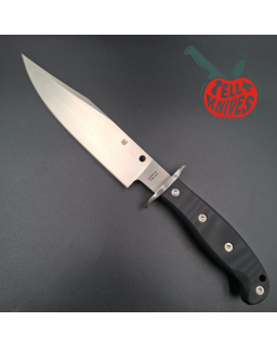 Spyderco Respect fixed blade CPM 154 stainless steel black G10 handle black nylon pouch