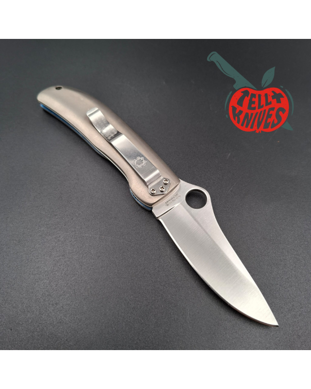 Spyderco 1998-99 Peter Herbst Design Solingen Germany 440C stainless steel titanium handle SC53PE limited edition 600pce