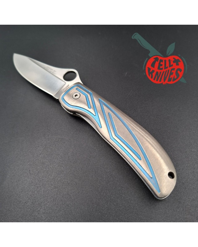 Spyderco 1998-99 Peter Herbst Design Solingen Germany 440C stainless steel titanium handle SC53PE limited edition 600pce