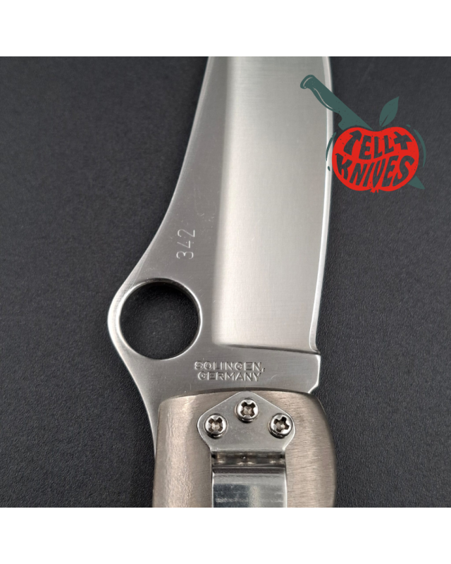Spyderco 1998-99 Peter Herbst Design Solingen Germany 440C stainless steel titanium handle SC53PE limited edition 600pce