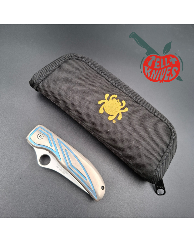 Spyderco 1998-99 Peter Herbst Design Solingen Germany 440C stainless steel titanium handle SC53PE limited edition 600pce