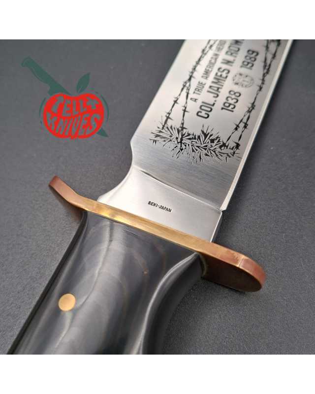 Al Mar Knives 1989 3009 SF Col. Rowe Commemorative Set Vietnam War presentation box