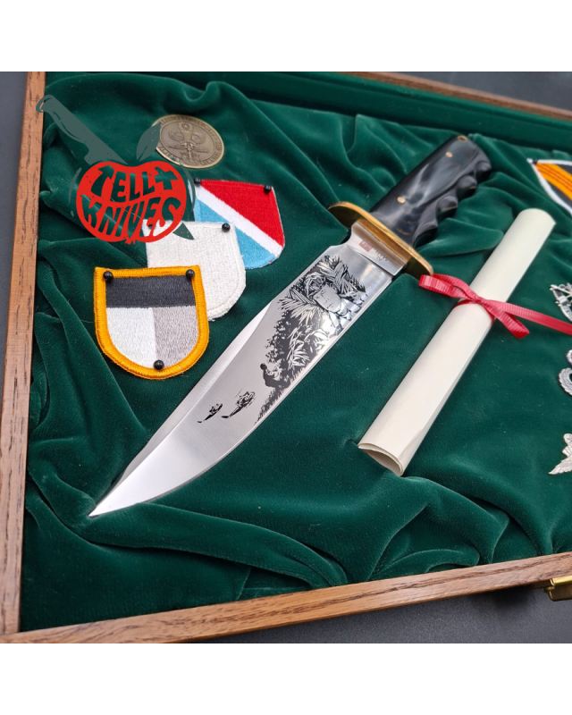 Al Mar Knives 1989 3009 SF Col. Rowe Commemorative Set Vietnam War presentation box