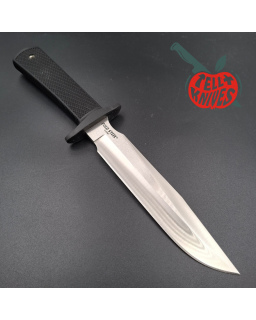 Cold Steel ODA fighting knife AUS8 stainless steel black Kraton handle black Kray-Ex sheath