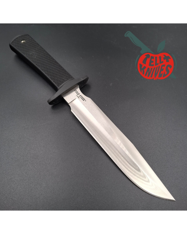 Cold Steel ODA fighting knife AUS8 stainless steel black Kraton handle black Kray-Ex sheath