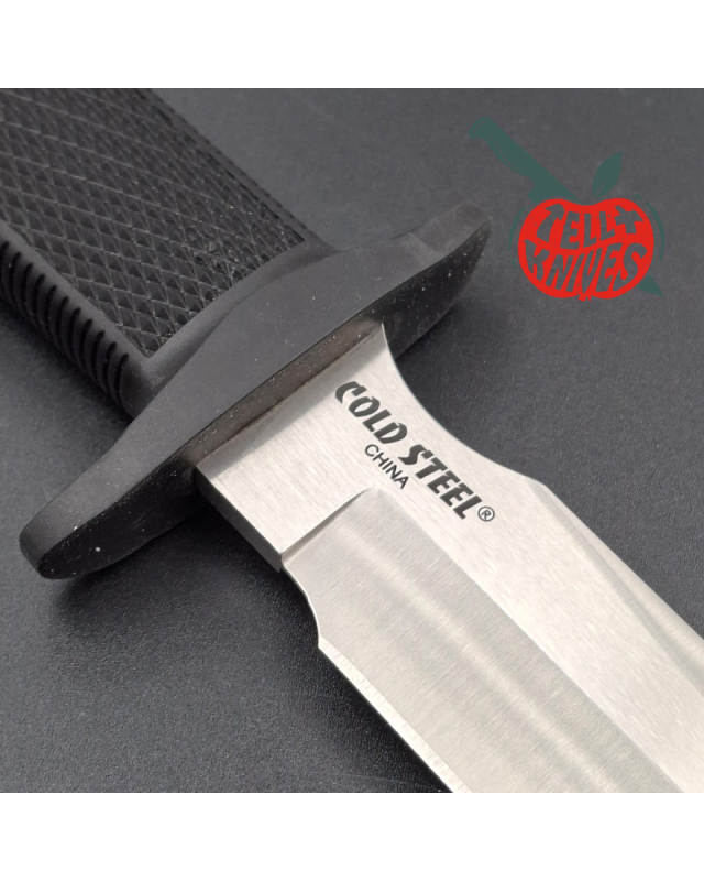 Cold Steel ODA fighting knife AUS8 stainless steel black Kraton handle black Kray-Ex sheath