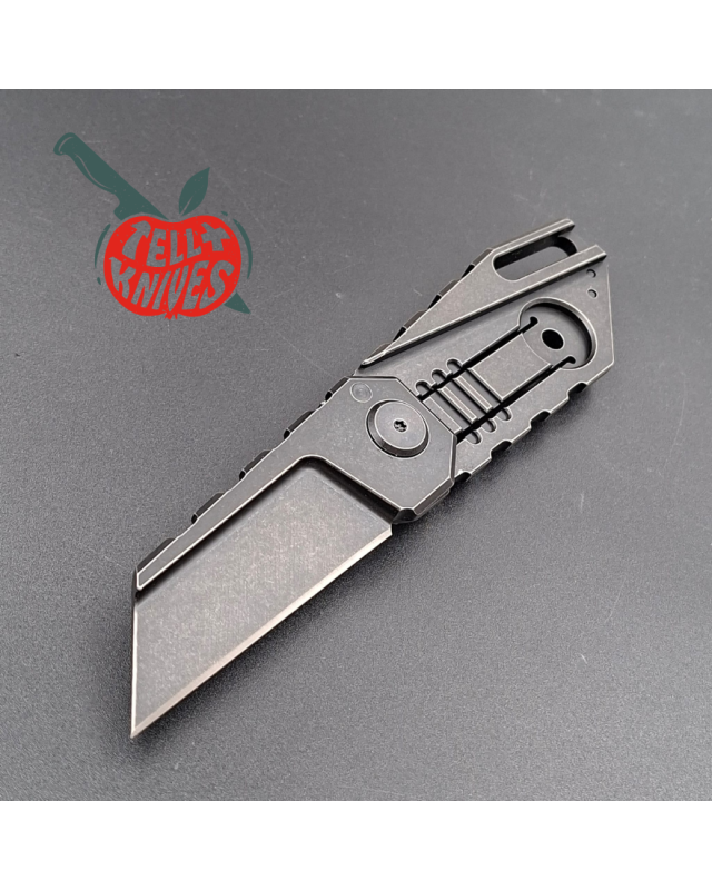 QTRMSTR YODA ALF6TT 154CM steel blackwash finish titanium handle 2017 limited edition 300pces