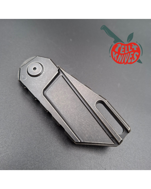 QTRMSTR YODA ALF6TT 154CM steel blackwash finish titanium handle 2017 limited edition 300pces