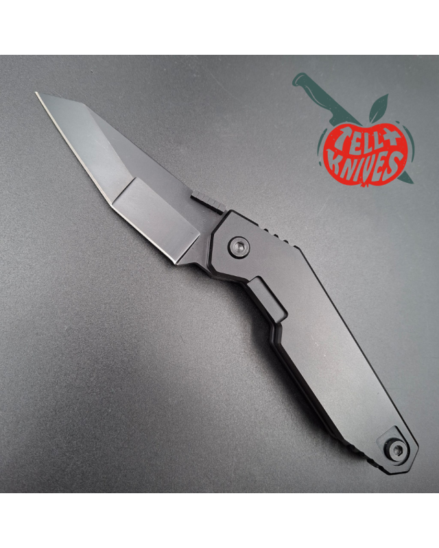 QTRMSTR Mr. Strickland QSE-9TT 154CM steel black finish titanium handle 2015 limited edition 300pces