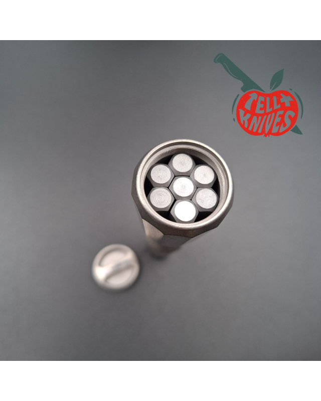 TRC Design & Audacious Concept Titanium BIT MASTER tool Stonewash finish