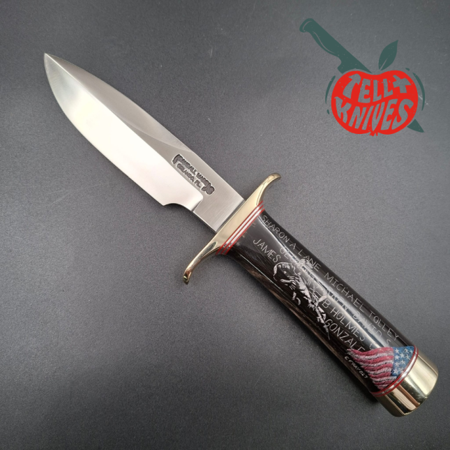 Randall Made Knives 2007 Combat Companion Remember Vietnam Edition forged stainless steel buffalo horn handle 50pces made
