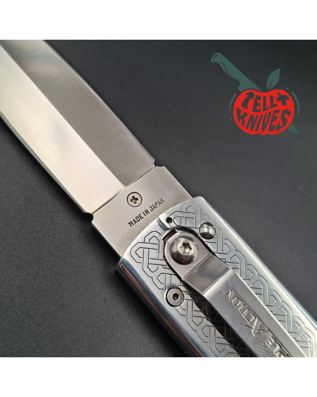 Cold Steel Triple Action Tri-Fold dagger blade VG-1 japanese steel aluminium handle original box