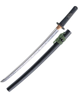 Dragon King Modern Wakizashi Bohi 1566 Carbon steel blade copper habaki and seppa silver dragon menuki
