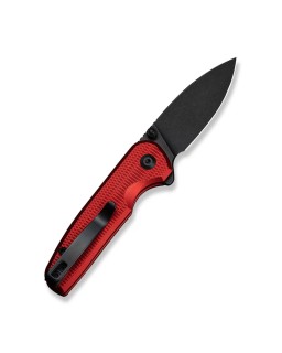 CIVIVI Mini Shakan Nitro-V stainless steel blackwash finish blade Flipper & Thumb Stud & Button Lock Knife Ripple Patter