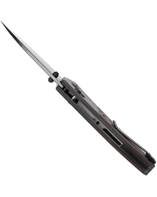 Kansept Dako Folding Knife  CMP S35VN Steel Purple Titanium FAT Carbon Handle