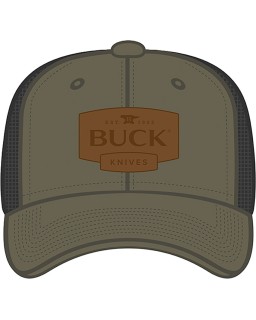 Buck Mesh Snapback Hat OD 14244