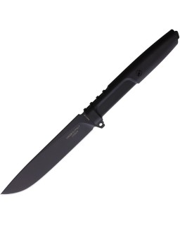 Extrema Ratio Vipera fixed blade M390 steel MIL-C-13924 black finish black Forprene handle black nylon sheath