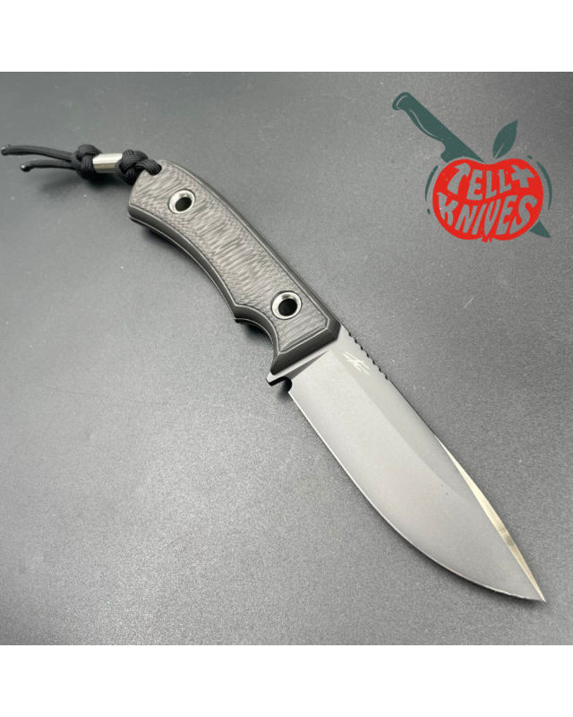 TRC Knives Signature Series 50pces Edition Polheim MagnaCut steel Black DLC Finish carbon fiber handle black kydex sheat