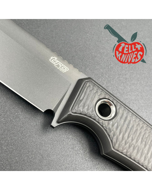 TRC Knives Signature Series 50pces Edition Polheim MagnaCut steel Black DLC Finish carbon fiber handle black kydex sheat