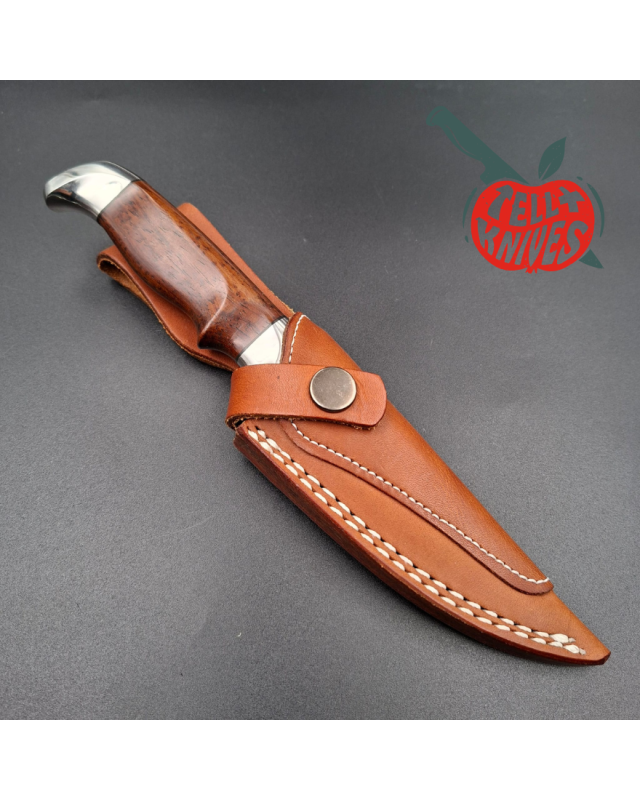 Hattori H29 fixed blade Kershaw Edition VG-10 stainless steel miror polished stainless steel guard and pommel cocobolo w