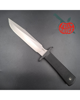 Cold Steel ODA fighting knife AUS8 stainless steel black Kraton handle black Kray-Ex sheath Made in Taïwan