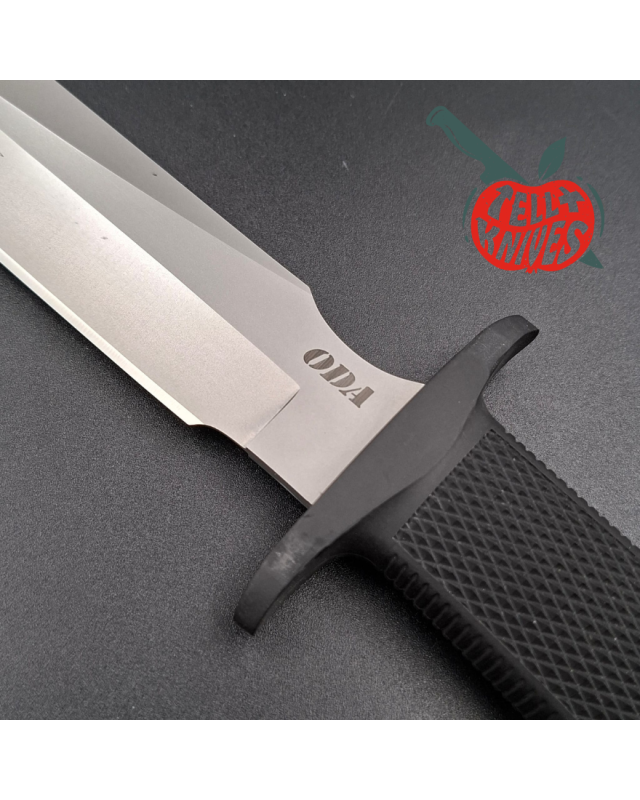 Cold Steel ODA fighting knife AUS8 stainless steel black Kraton handle black Kray-Ex sheath Made in Taïwan