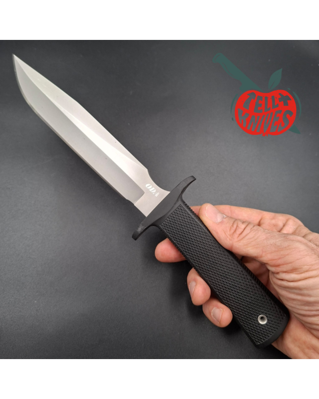 Cold Steel ODA fighting knife AUS8 stainless steel black Kraton handle black Kray-Ex sheath Made in Taïwan