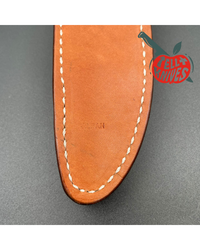 Cold Steel R1 Military Classic VG-1 SAN MAI III steel SEKI Japan steel black micarta handle brown leather sheath