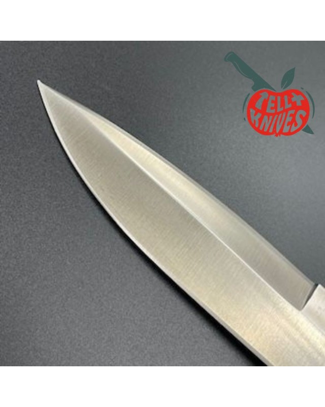 AL MAR KNIVES AMK SERE 3007 Large Fighting Knife full tang AUS-6A steel micarta handle black leather sheath Special Forc