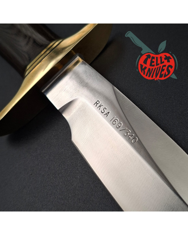 Randall Made Knives Model Combat Companion Limited Edition RKSA 1990 forged carbon steel blade concave black micarta han