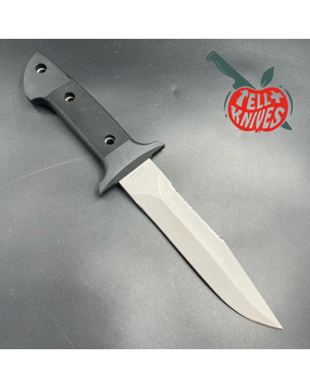 CRKT Sealtac II combat knife 440A steel bead blasted finish Jim Hammond Design