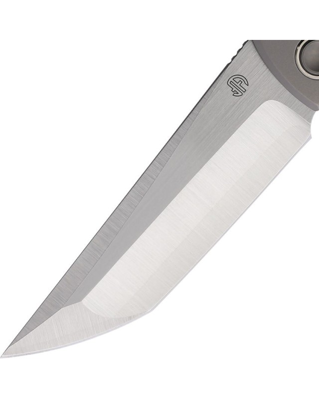 North Mountain Blade Lee Kick Stop ZDP-189 Steel Frame Lock Titanium handle Flipper