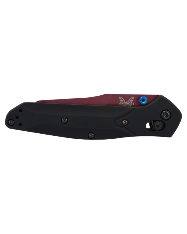 Benchmade 940 Limited Edition Osborne S30V steel Cranberry Frost Cerakote finish black aluminium handle