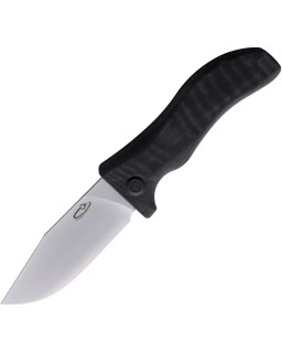 North Mountain Blade Lucky Dog 25243V CPM-3V carbon steel Linerlock black canva micarta handle