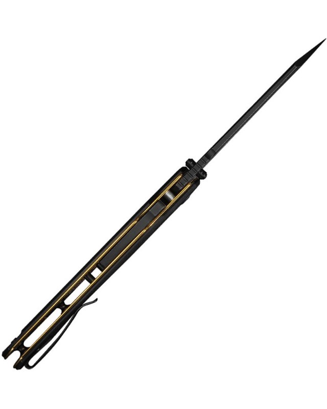 CIVIVI Buster FG Nitro-V steel two-tone finish Superlock black G10 handle