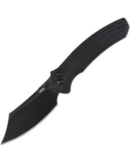 Artisan Cutlery Simoon AR-RPM9 steel black PVD coated cleaver blade Recoil Lock V2 Black G10 handle