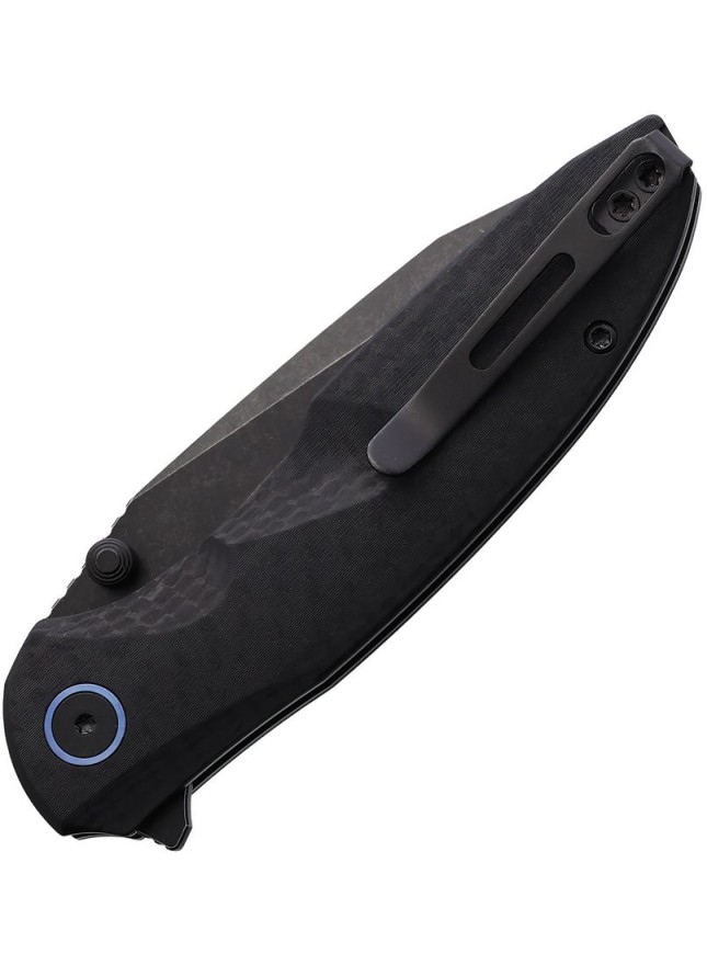 Remette Cool Whale 14C28N Sandvik steel blackwash finish blade Carbon ...
