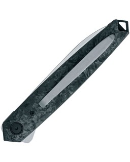 FOX Knives Pacifico satin finish MagnaCut steel dagger blade Linerlock Dark Matter Carbon Fiber handle Terzuola Design