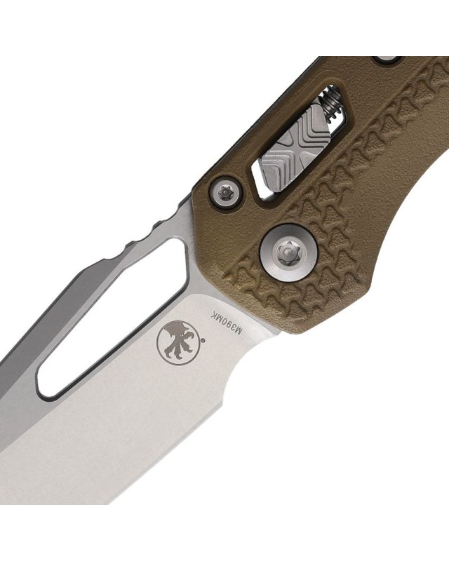 Microtech Knives MSI M390MK steel Ram-Lok FRN Grip Dark Earth SW finish