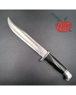 BUCK KNIVES 120 General fixed blade 1972-1986 420HC stainless steel black phenolic handle