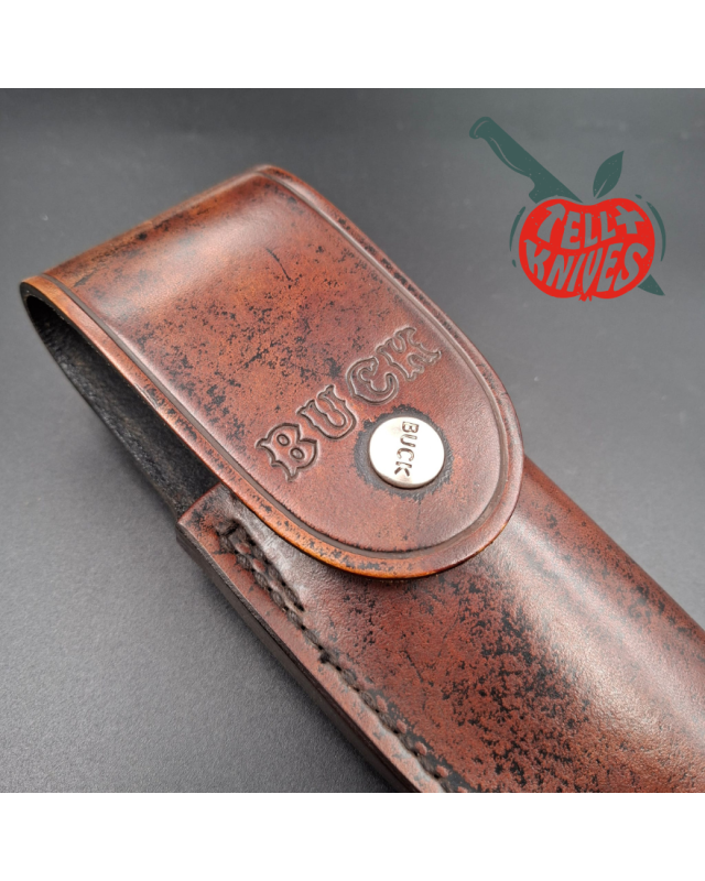 BUCK KNIVES 120 General fixed blade 1972-1986 420HC stainless steel black phenolic handle