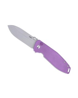 CRKT Squid XM Folding Knife 14C28N Steel Purple G10 Handle