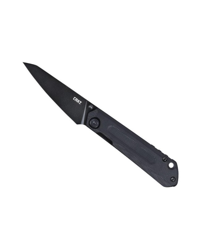 CRKT Straight Folding Knife D2 Steel Stainless Handle